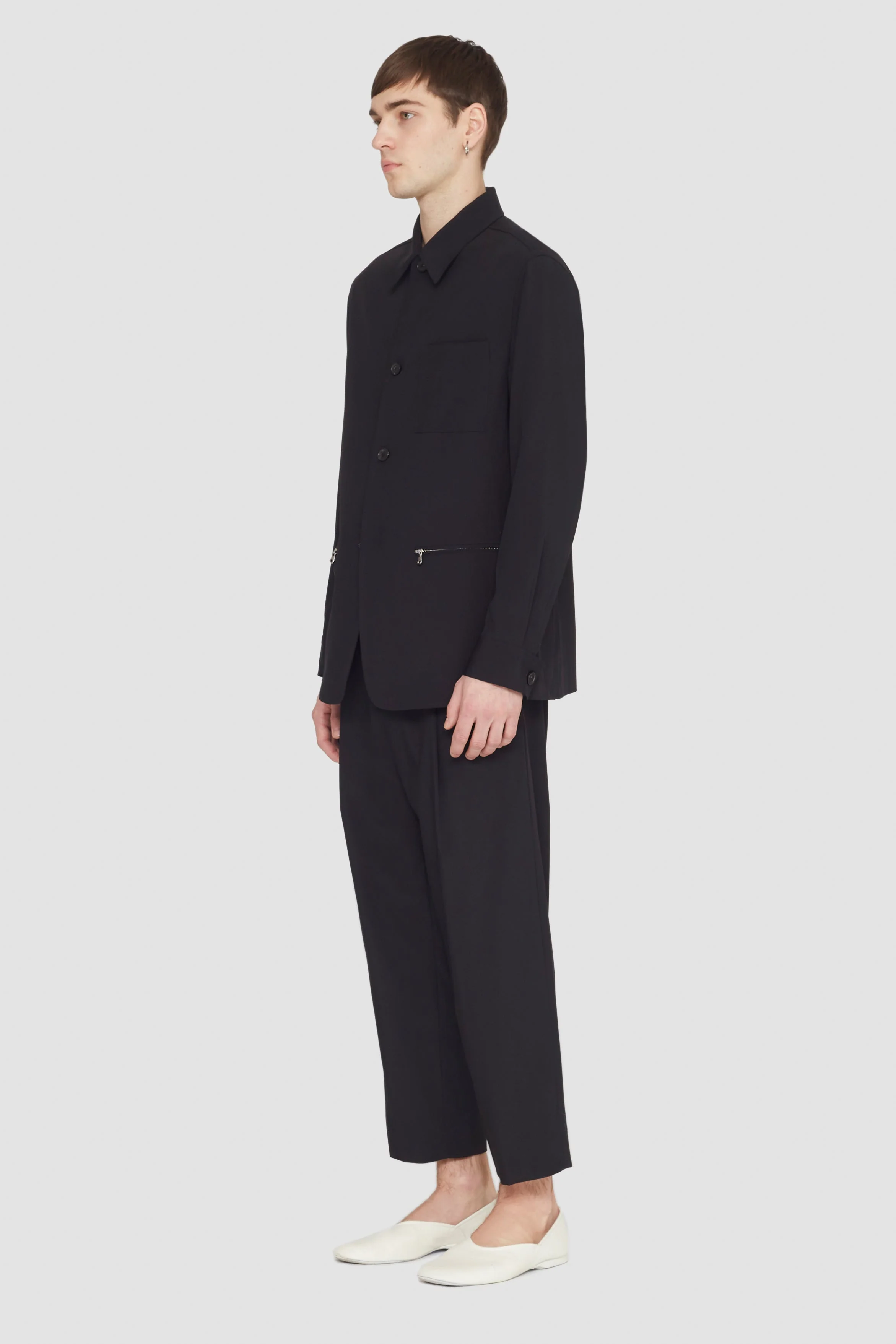 Wool Blend Coach Jacket - Image 3