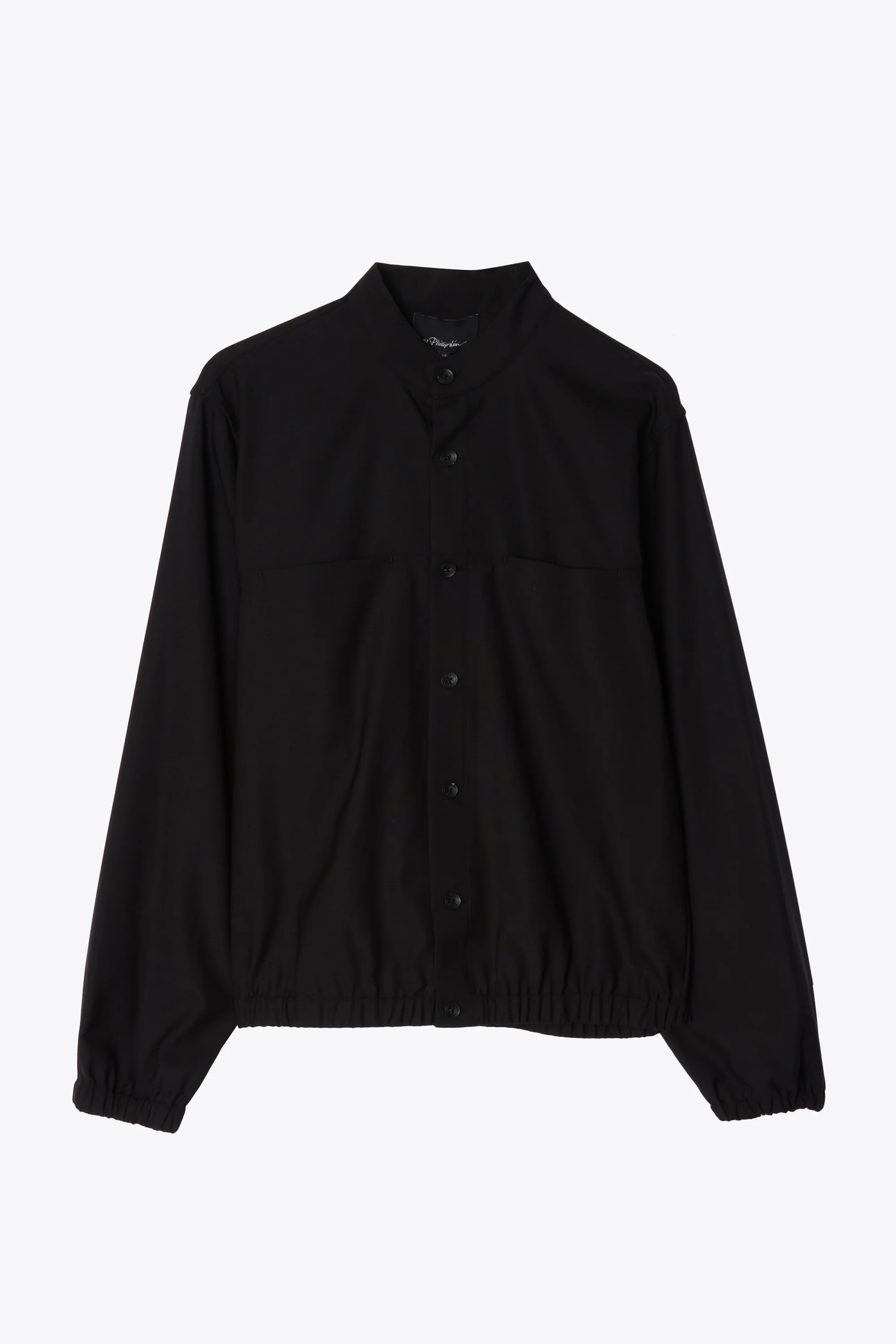 Wool Blouson Shirt Jacket