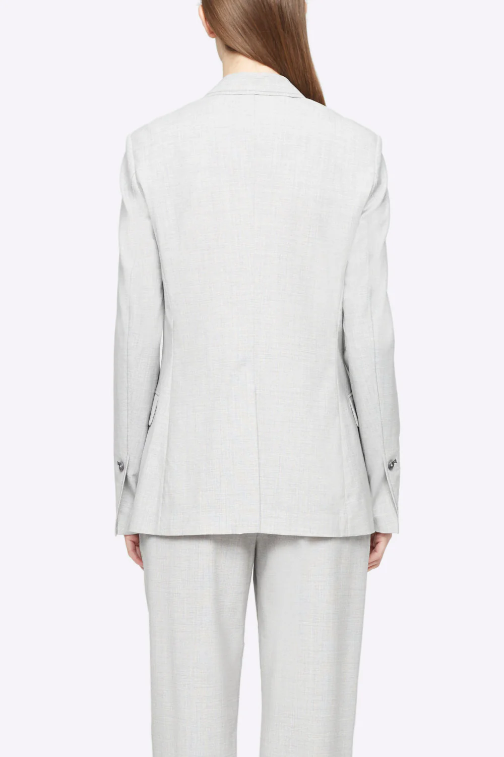 Wool Chambray Blazer - Image 5